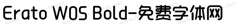 Erato W05 Bold字体转换